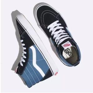 VANS Sk8 Hi Navy 5.5 Mens 7 Womens
